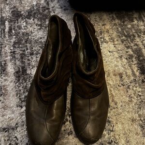 Patagonia Olive Ankle Boots